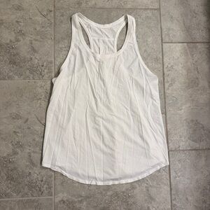 lululemon White Sleeveless Women's Tank
